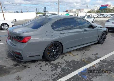 2022 BMW 750 I xDrive z USA, uszkodzony, nr VIN WBA7U2C09NCH53509